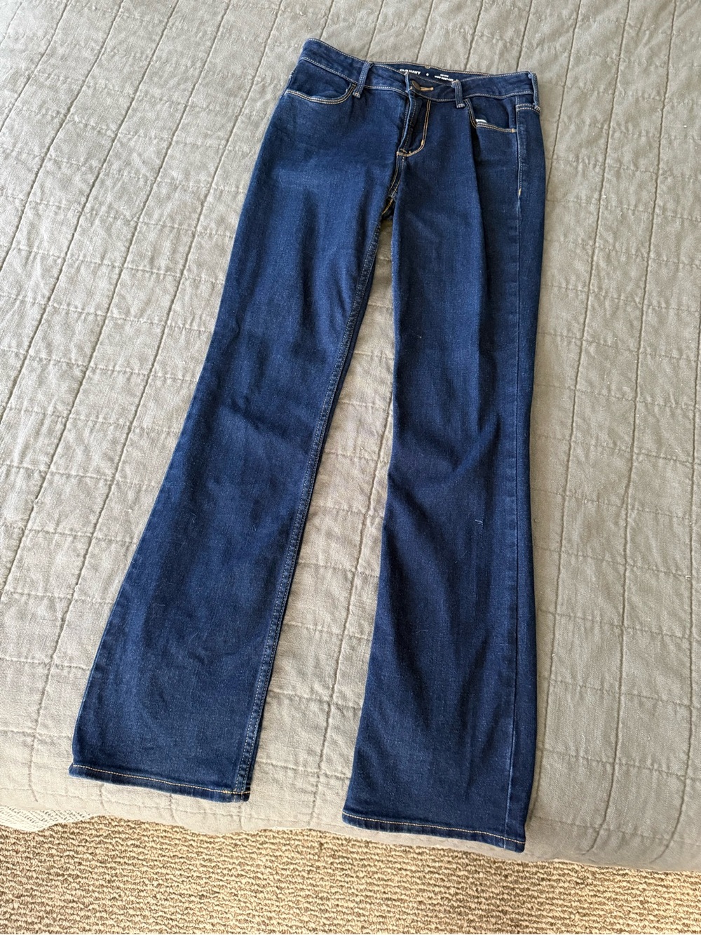 Old Navy Dark Indigo Boot-Cut Jeans